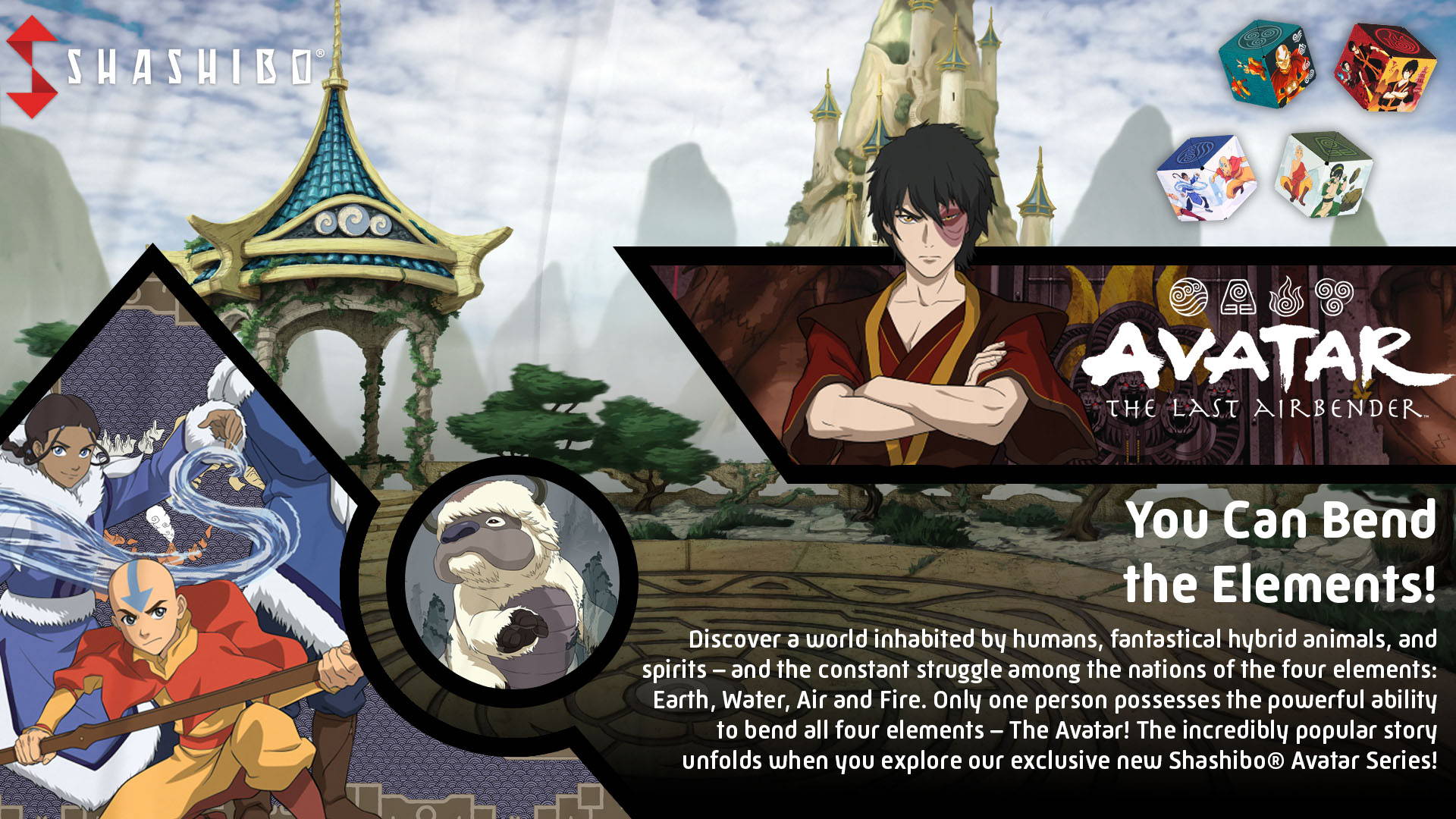 Shashibo Avatar: The Last Airbender Series – Fun In Motion Toys